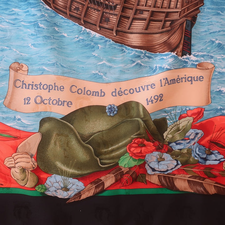 Hermes Carre 90 Christophe Colomb Découvre l&