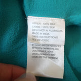 Camilla Lace-Up Kaftan Ombre Snake Print Embellished Chiffon One Size Maxi Dress