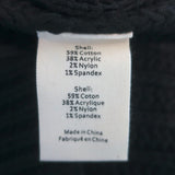 L'Agence Delilah Cropped Cardigan Black Cotton-Blend Size Medium NEW