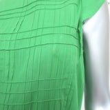 Athe Vanessa Bruno Emir Drop Waist Dress Green Cotton Size 38