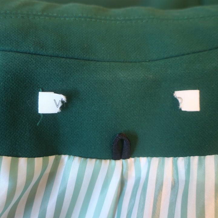 Veronica Beard Miller Dickey Jacket Green Size 4 Double Breasted Blazer