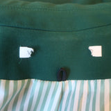 Veronica Beard Miller Dickey Jacket Green Size 4 Double Breasted Blazer