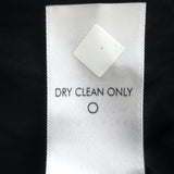 Apiece Apart Wrap Dress Nueva Costa Black/Copper Lurex Striped Cotton Size 12