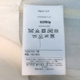 Valentino Flap-Front Goat Fur Jacket Cream Size 38