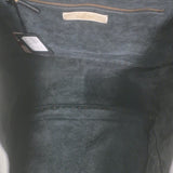 Valentino Tribal Painted Rockstud Tote Black Grained Leather Large Shoulder Bag