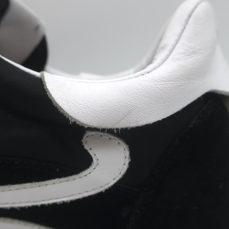 Loewe Flow Runner Sneakers Black Nylon &amp; White Leather Size 38