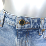 Khaite Abigail High Rise Straight Jeans Light Denim Size 27