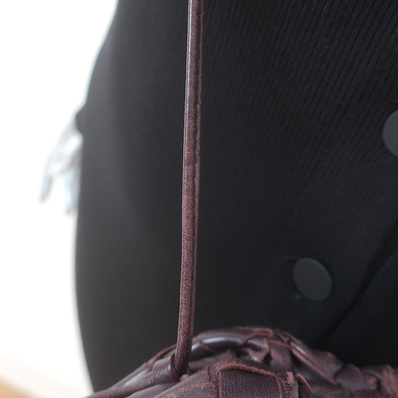 Bottega Veneta The Pouch Mini Intrecciato Leather Crossbody Bag Bordeaux