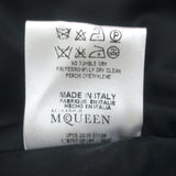 Alexander McQueen Draped Jersey Dress Black Size 46