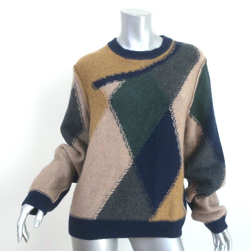Louis Vuitton Men's Abstract Wool Sweatshirt