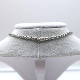 Roberto Coin Cento Large O Pendant Necklace 18K White Gold Pave Diamond