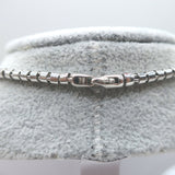 Roberto Coin Cento Large O Pendant Necklace 18K White Gold Pave Diamond