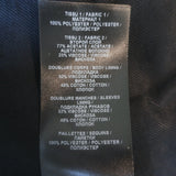 Balmain Sequined Striped Long Sleeve Mini Dress Black/Cream Size 40 NEW