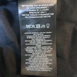 Balmain Sequined Striped Long Sleeve Mini Dress Black/Cream Size 40 NEW