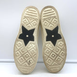 Christian Dior Walk'n'Dior Low Top Sneakers Cream Cotton Canvas Size 39