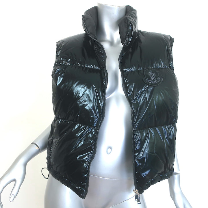 Moncler Blavet Down Puffer Vest Black Size 3