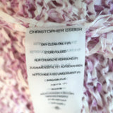 Christopher Esber Crochet Knit Maxi Dress Lilac Cotton-Blend Size Small