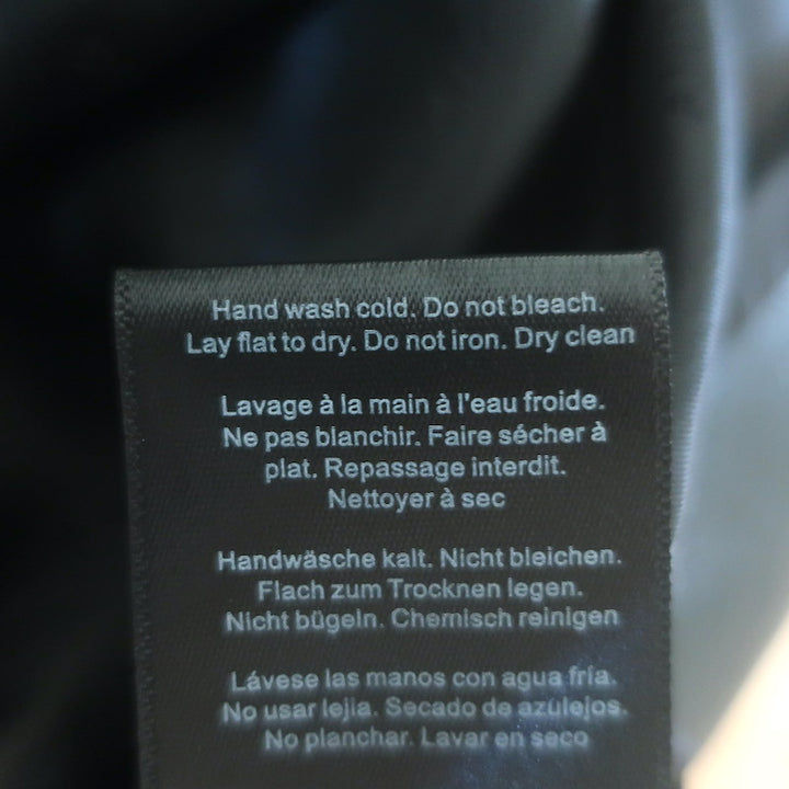 ANINE BING Luca Oversized Leather Jacket Black Size Extra Small