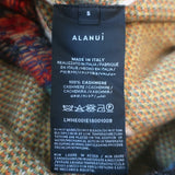 Alanui Greenland Cashmere Sweater Floral Fair Isle Jacquard Knit Size Small