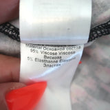 Isabel Marant Etoile Lisy Wrap-Front Dress Black/Pink Printed Jersey Size 42 NEW