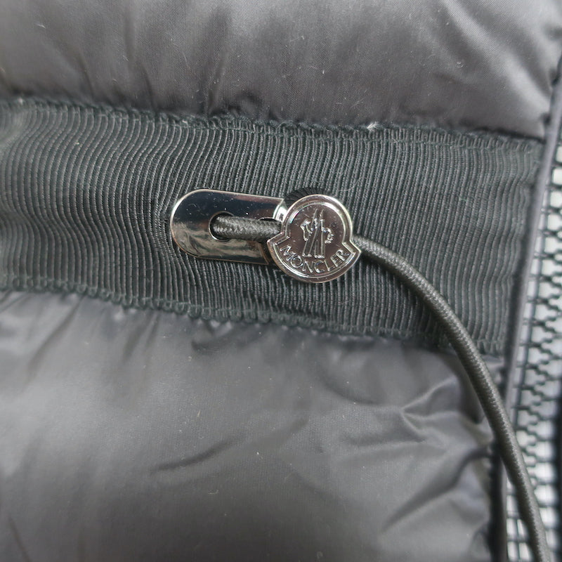 Moncler Cantache Hooded Down Puffer Coat Black Size 3