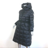 Moncler Cantache Hooded Down Puffer Coat Black Size 3