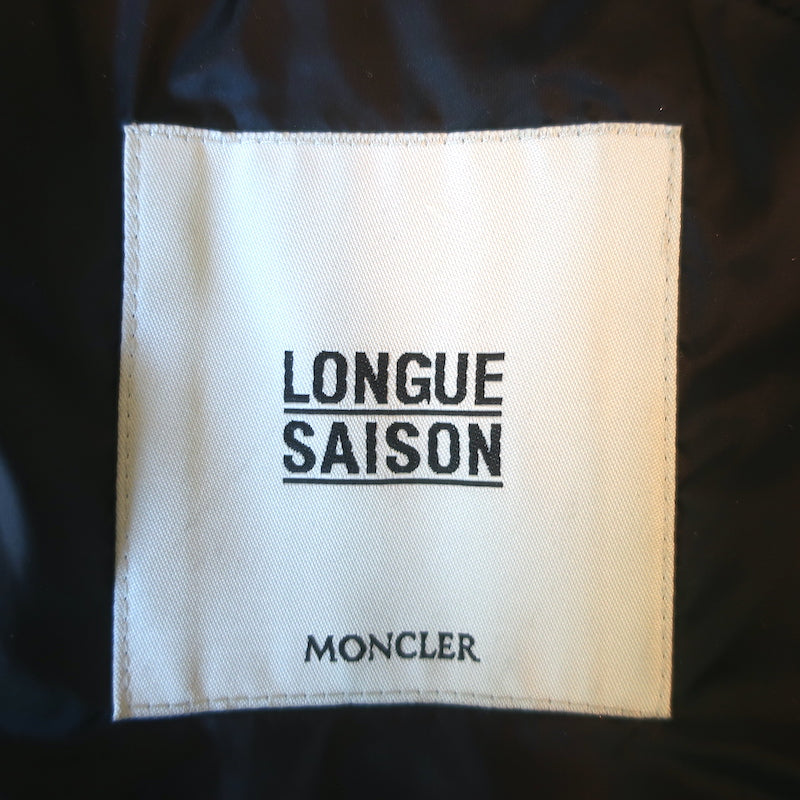 Moncler Cantache Hooded Down Puffer Coat Black Size 3
