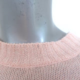Derek Lam 10 Crosby Open-Back Sweater Pink Cashmere-Blend Size Extra Small