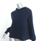 360 Cashmere Hooded Sweater Navy Cashmere Size Extra Small