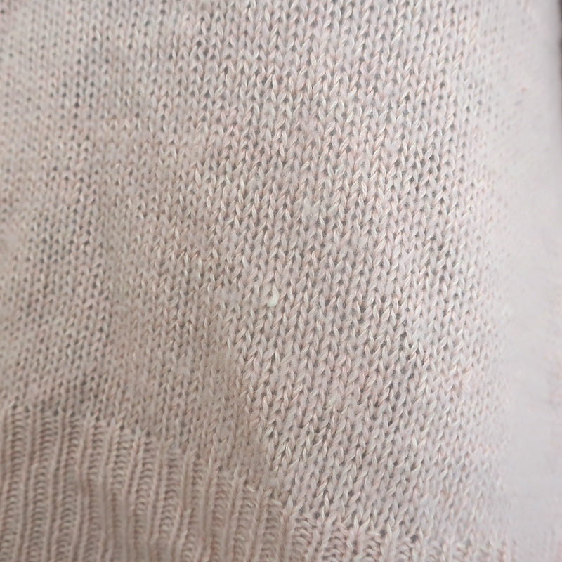 Derek Lam 10 Crosby Open-Back Sweater Pink Cashmere-Blend Size Extra Small
