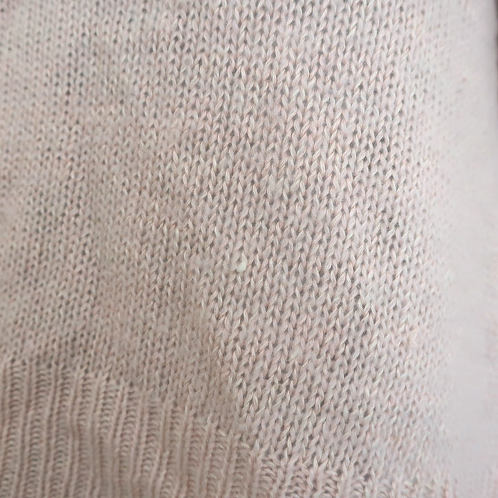 Derek Lam 10 Crosby Open-Back Sweater Pink Cashmere-Blend Size Extra Small