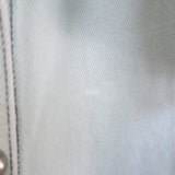 Louis Vuitton Studded Denim Belted Mini Shirt Dress Washed Light Blue Size 38