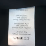 Veronica Beard Hadley Scuba Moto Jacket Dark Navy Size 6