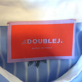 La DoubleJ Bellini Third Eye Sequin-Embroidered Maxi Dress Blue Size Medium