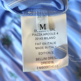 La DoubleJ Bellini Third Eye Sequin-Embroidered Maxi Dress Blue Size Medium