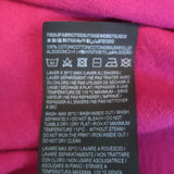 Saint Laurent Logo T-Shirt Magenta Cotton Size Medium Short Sleeve Top NEW