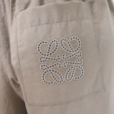 Loewe Paula's Ibiza High Rise Culottes Tan Cotton-Blend Size Medium