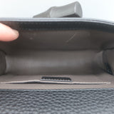 Gucci Miss Bamboo Studded Small Crossbody Black Leather Chain Strap Shoulder Bag