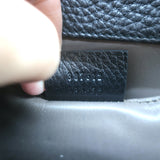 Gucci Miss Bamboo Studded Small Crossbody Black Leather Chain Strap Shoulder Bag