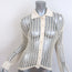 Jonathan Simkhai Luza Open Knit Cardigan Ivory Cotton-Blend Size Small