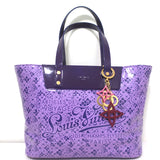 Louis Vuitton Cosmic Blossom PM Tote Purple Printed Coated Canvas Shoulder Bag