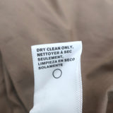 James Perse Faux Fur Coat Brown Size 1 Hooded Jacket