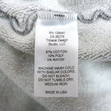 Nili Lotan Classic Crew Neck Sweatshirt Heather Gray Size Medium