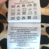 Burberry Carrington Dalmation Print Car Coat Off-White Cotton Size US 2
