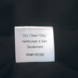 Ronny Kobo Windom Puff Sleeve Mini Dress Black Floral Print Satin Size Large