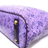 Louis Vuitton Cosmic Blossom PM Tote Purple Printed Coated Canvas Shoulder Bag