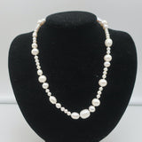 Eliou Este Freshwater Pearl Necklace 14k Gold-Plated Brass NEW