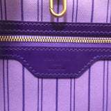 Louis Vuitton Cosmic Blossom PM Tote Purple Printed Coated Canvas Shoulder Bag