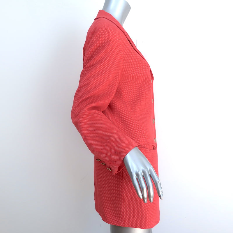 Escada Sport Coral Leather Jacket