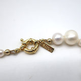 Eliou Este Freshwater Pearl Necklace 14k Gold-Plated Brass NEW